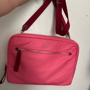Kate spade laptop bag with strap
